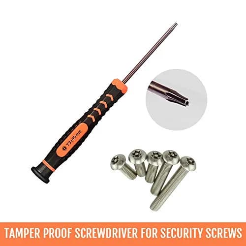 TECKMAN T9 Torx Security Screwdriver for PS5, PS4, PS3 | 0.125 inch Bit thumbnail 4