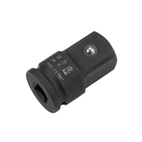 uxcell Impact Socket Adapter 1/2" F to 1" M | Chrome-Moly Steel, Impact-Resistant thumbnail 1
