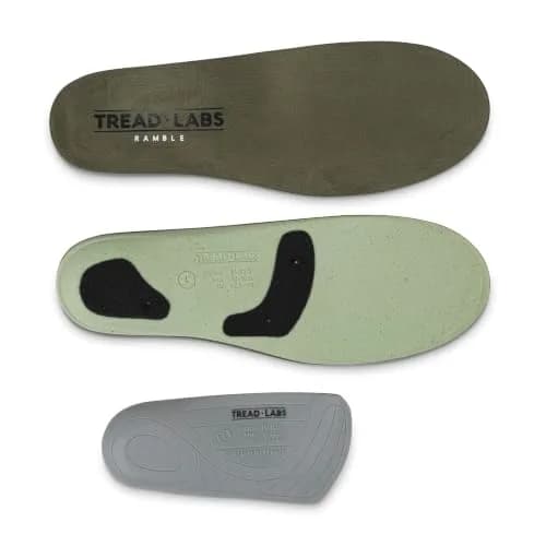 Tread Labs Ramble Insoles for Flat Feet & High Arches | Firm, Medical-Grade Arch Support thumbnail 2