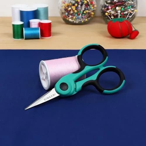 SINGER 4.5" Serger & Detail Embroidery Scissors, Sharp Tip, 6 Count | Precision Crafting Tool for Sewing & Embroidery thumbnail 7