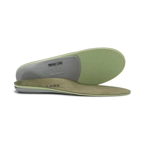 Tread Labs Ramble Insoles for Flat Feet & High Arches | Firm, Medical-Grade Arch Support (Women's 14-14.5 US / Men's 13-13.5 US, Green) thumbnail 1