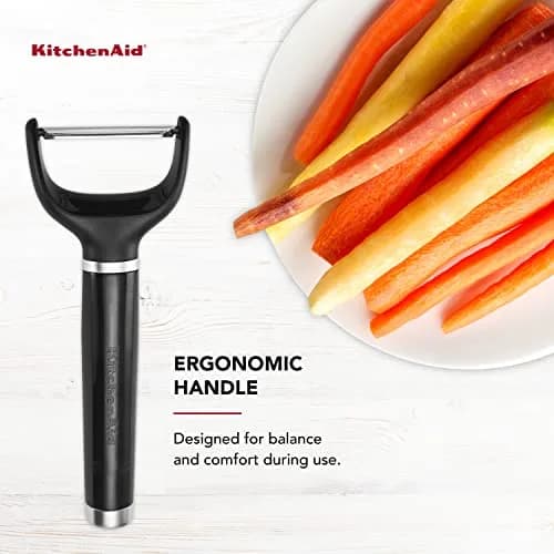 KitchenAid Y Peeler with Ergonomic Handle & Straight Blade | 19 cm (7.48 Inch) thumbnail 4