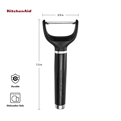 KitchenAid Y Peeler with Ergonomic Handle & Straight Blade | 19 cm (7.48 Inch) thumbnail 3