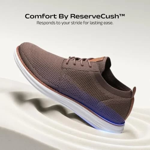 Bruno Marc Men's KnitFlex Breeze Casual Dress Sneakers Light/Brown 6.5 | Breathable Comfort for Men thumbnail 8
