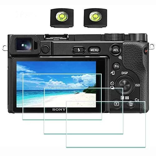 ULBTER Tempered Glass Screen Protector for Sony Alpha a6600/a6400/a6300/a6100/a6000/a5000 Cameras (3+2 Pack) | 9H Hardness, 99.99% HD Clarity thumbnail 1