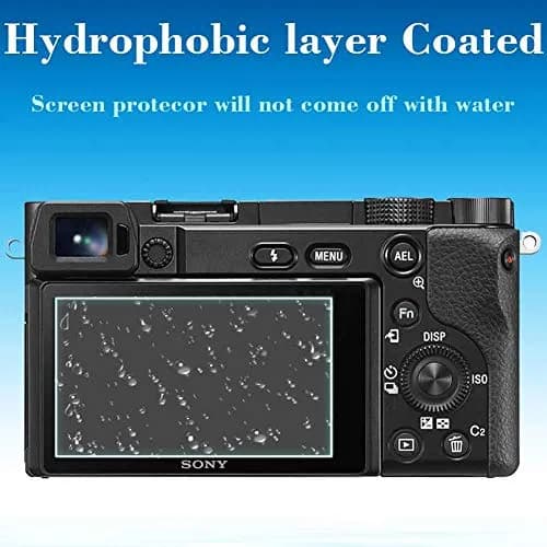 ULBTER Tempered Glass Screen Protector for Sony Alpha a6600/a6400/a6300/a6100/a6000/a5000 Cameras (3+2 Pack) | 9H Hardness, 99.99% HD Clarity thumbnail 8