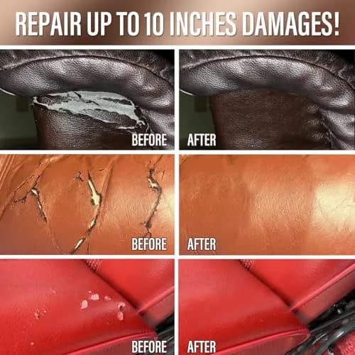 ARCSSAI ARCSSAL Leather Repair Kit for Furniture, Couch & Car Seats | Easy Color Matching & Professional Results thumbnail 3
