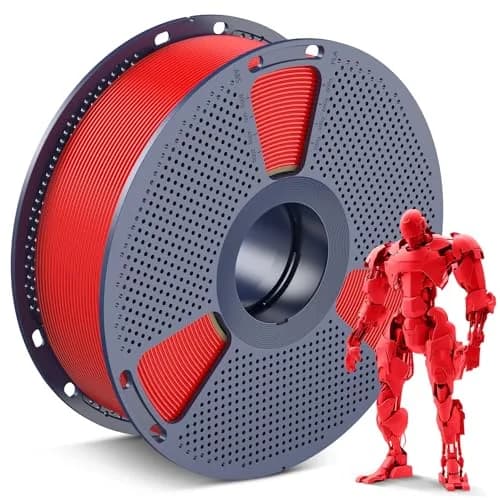 SUNLU PLA 3D Printer Filament, Red, 1kg | Reliable, Easy to Use, No Clogs, High Layer Adhesion thumbnail 1