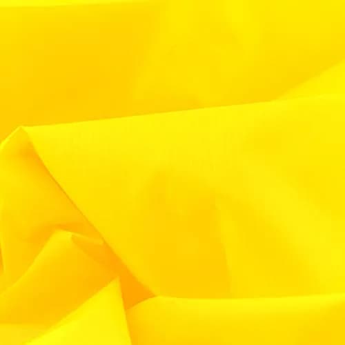 Rose Flavor Yellow 1.7oz Nylon Ribstop Waterproof Fabric 108" (3 Yards) | Durable & Tear-Resistant for Bags & Kites thumbnail 1