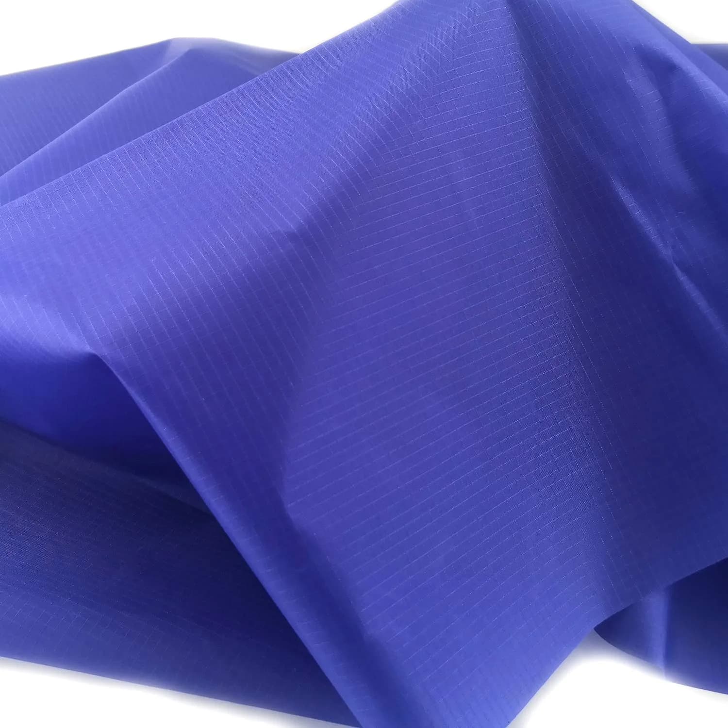 Rose Flavor Green 1.7oz Nylon Ribstop Waterproof Fabric | 3 Yards x 58 Inches (Approx. 2.74m x 1.47m) — Royal Blue / 1yd