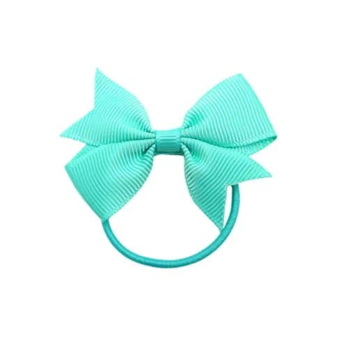 CÉLLOT Baby Hair Ties with Bows 50pc | Small 2 inch Baby Hair Ponytail Holders for Girls thumbnail 7