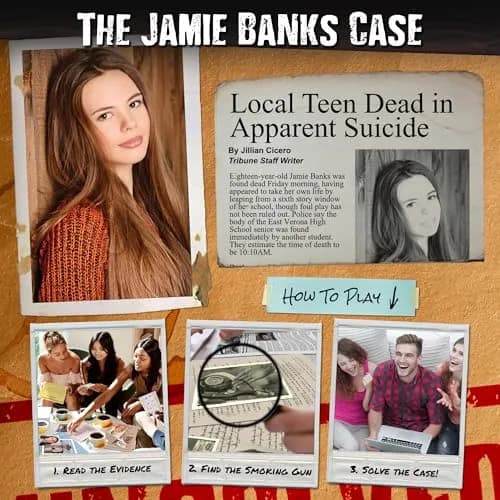 Unsolved Case Files | Banks, Jamie - Cold Case Murder Mystery Game | Can You Solve The Crime? thumbnail 3