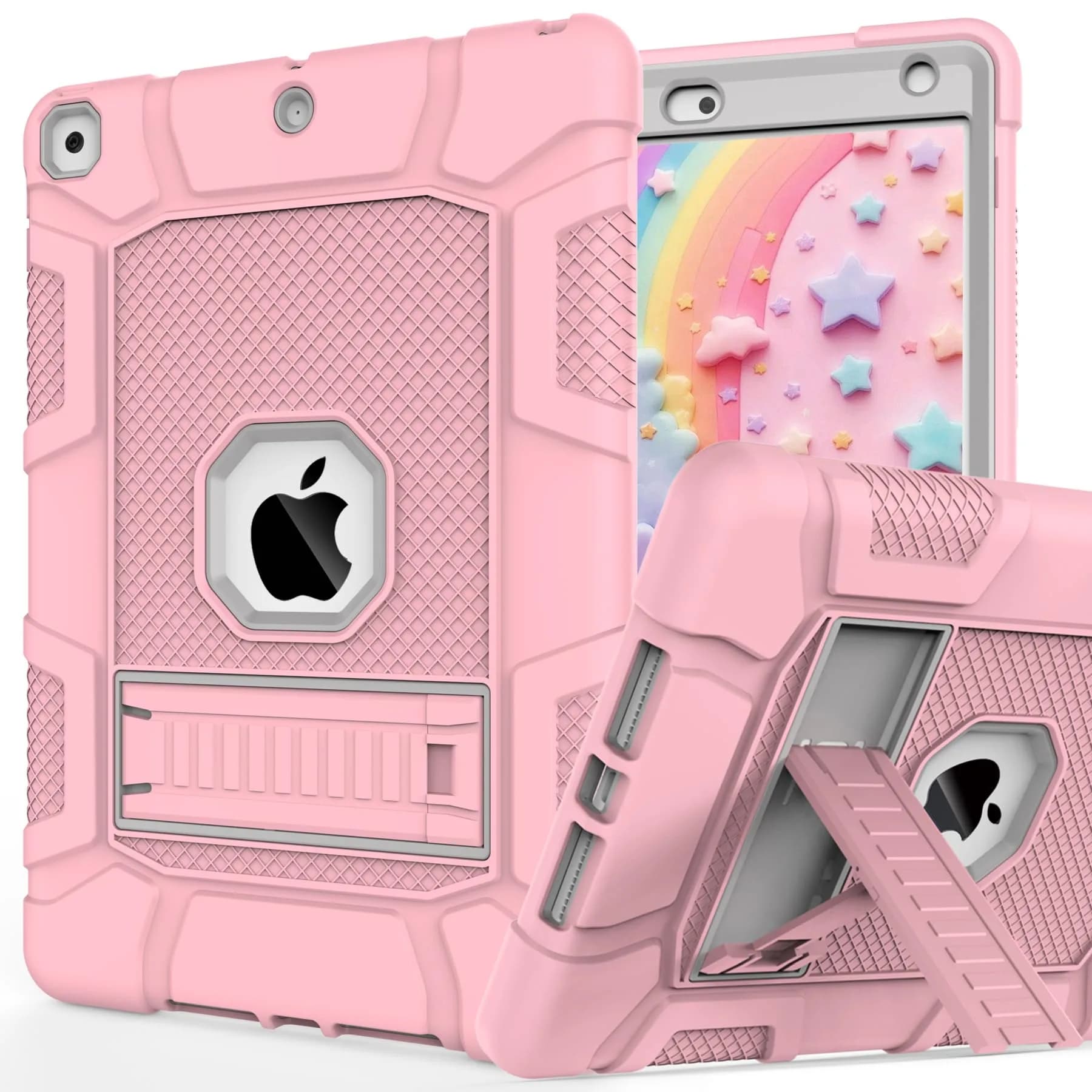 rantice iPad 9th/8th/7th Gen Case | Shockproof Rugged Drop Protection with Kickstand (10.2")