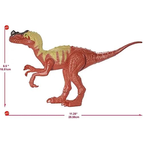 Mattel Jurassic World Big Action Proceratosaurus Figure 12-inch | Realistic Dinosaur Play thumbnail 2