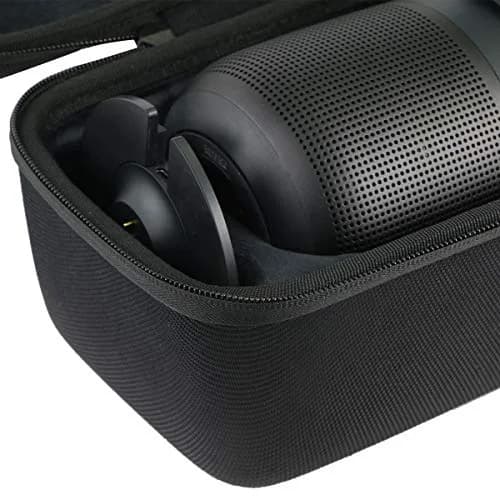 khanka Hard Case for Bose Portable Smart Speaker Square Triple Black | Protects Your Speaker During Travel thumbnail 4