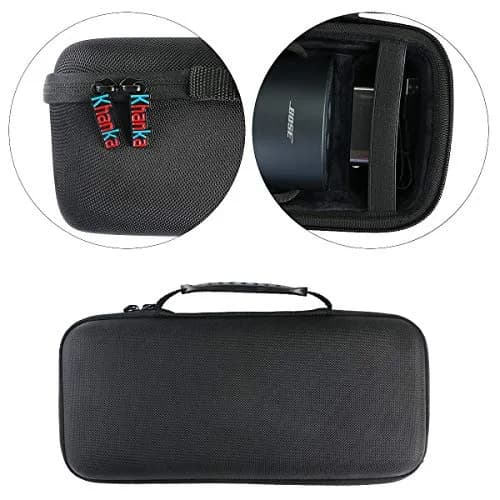 khanka Hard Case for Bose Portable Smart Speaker Square Triple Black | Protects Your Speaker During Travel thumbnail 6