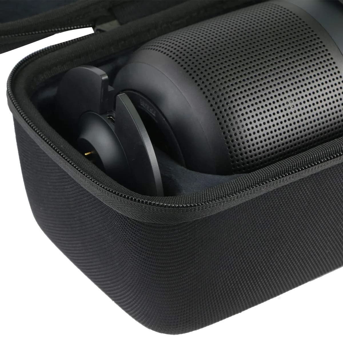 Khanka Hard Carrying Case for Bose Portable Smart Speaker - Square Triple Black - view 4