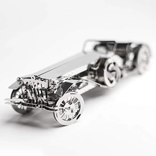Time for Machine Glorious Cabrio Metal Model Car Kit 174mm | Moving Wind-Up Mechanism thumbnail 3