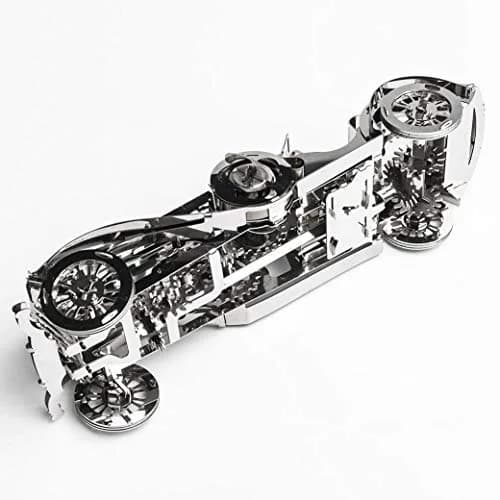 Time for Machine Glorious Cabrio Metal Model Car Kit 174mm | Moving Wind-Up Mechanism thumbnail 7