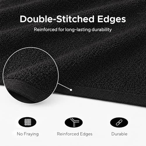 Veteran Textile Towels Luxury Turkish Cotton Towel Set 6 Pieces | Soft, Absorbent & Quick-Drying for Bathroom & Kitchen thumbnail 3