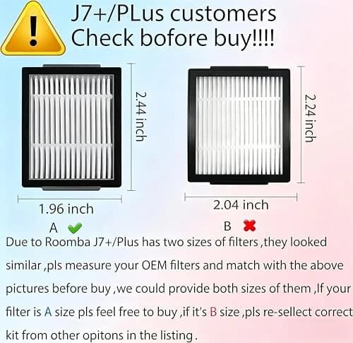 Replacement Parts For iRobot Roomba e i j Series Vacuum Cleaner Accessories | Compatible with Roomba J7+ & More thumbnail 2