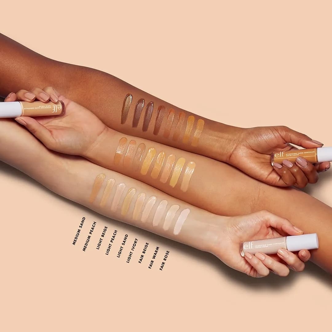 e.l.f. Hydrating Camo Concealer Light Peach 6ml (0.2 Fl Oz) | Vegan & Cruelty-Free Full Coverage - view 6