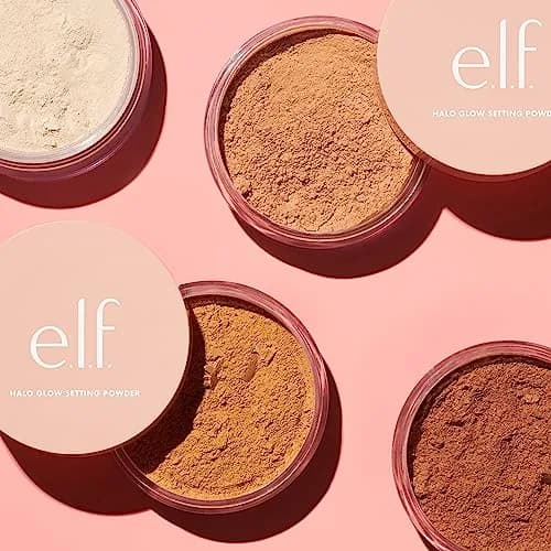 e.l.f. Halo Glow Soft Focus Setting Powder Medium | Vegan & Cruelty-Free Glow, Blurs Lines thumbnail 4