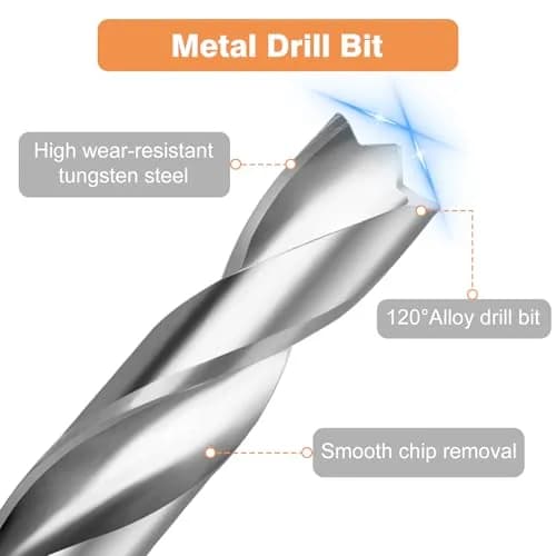 EEEKit 3/8" Spot Weld Cutter Kit with 5/16" Drill Bit | Double-Sided HSS Auto Body Repair Tool thumbnail 5