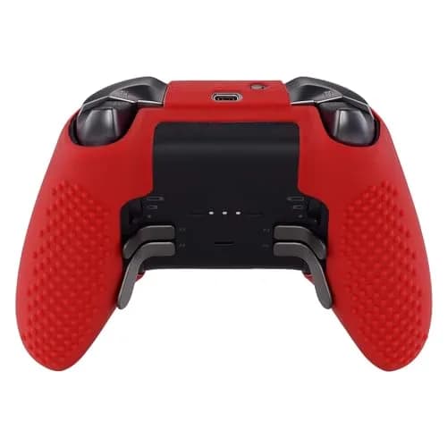 eXtremeRate PlayVital Red Anti-Slip Silicone Cover for Xbox Elite Series 2 | Controller Protective Case with Thumb Caps thumbnail 6