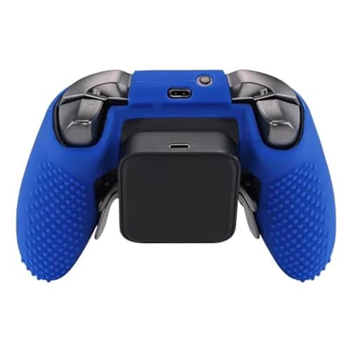 eXtremeRate PlayVital Blue Anti-Slip Silicone Cover for Xbox Elite Series 2 | Controller Protective Case with Thumb Caps thumbnail 6