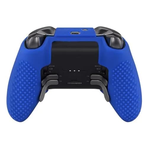 eXtremeRate PlayVital Blue Anti-Slip Silicone Cover for Xbox Elite Series 2 | Controller Protective Case with Thumb Caps thumbnail 7
