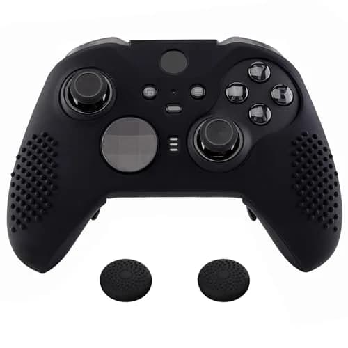 eXtremeRate PlayVital Black Controller Cover for Xbox Series 2 | Anti-Slip Silicone Skin (70-120 chars) thumbnail 1