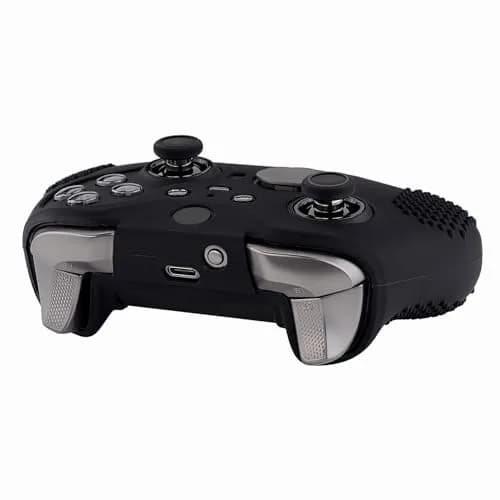 eXtremeRate PlayVital Black Controller Cover for Xbox Series 2 | Anti-Slip Silicone Skin (70-120 chars) thumbnail 8