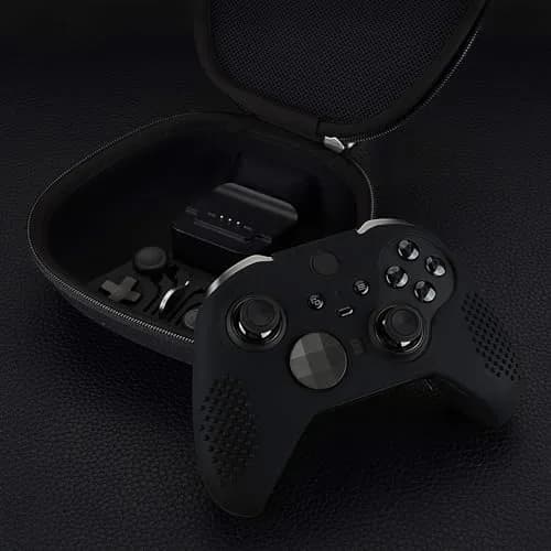 eXtremeRate PlayVital Black Controller Cover for Xbox Series 2 | Anti-Slip Silicone Skin (70-120 chars) thumbnail 3