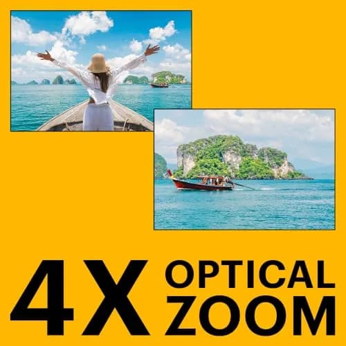 KODAK PIXPRO WPZ2 Waterproof Digital Camera - 16MP, 4X Optical Zoom, Yellow | 15m Waterproof, 1080p HD Video thumbnail 6
