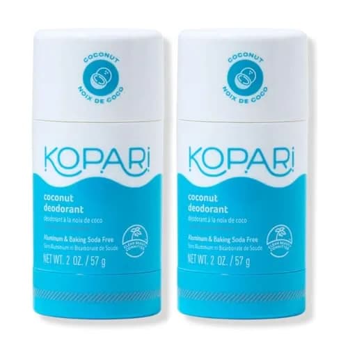 Kopari Aluminum Free Coconut Deodorant, Plant-Based Formula, 2 Ounce (59ml) | Beach Scent Odor Protection thumbnail 1