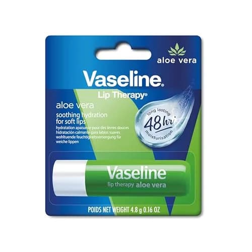 Vaseline Aloe Fresh Lip Therapy Stick 0.16 oz | Soothing Aloe & Vitamin E Hydration thumbnail 1