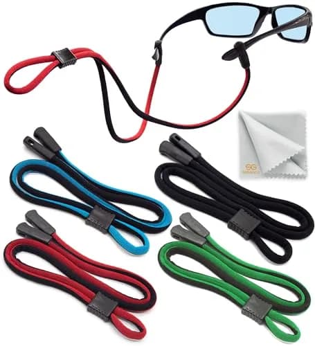 SIGONNA Eyeglass Holder Strap 68.5cm (27") | Adjustable Neck Strap for Men & Women, Secure Fit for All Eyewear thumbnail 1