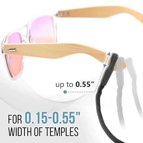 SIGONNA Eyeglass Holder Strap 68.5cm (27") | Adjustable Neck Strap for Men & Women, Secure Fit for All Eyewear thumbnail 2