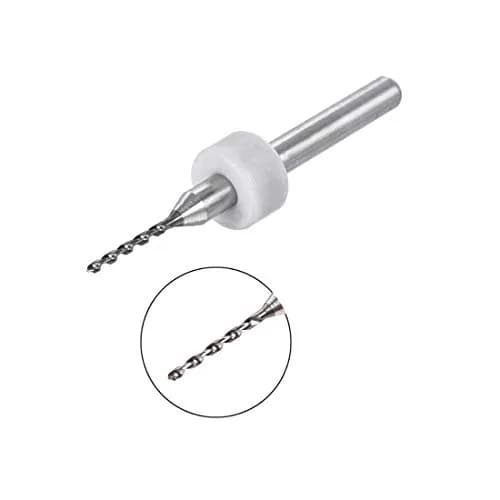 uxcell 0.3mm-1.2mm Tungsten Carbide PCB Drill Bits Set | 1/8" Shank, 38mm Length, 20 Pcs thumbnail 5