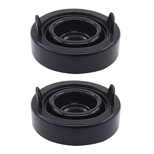 NewYall Headlight Dust Cover Cap Rubber Seal with 20mm Hole for LED Conversion (80mm Diameter) thumbnail 1