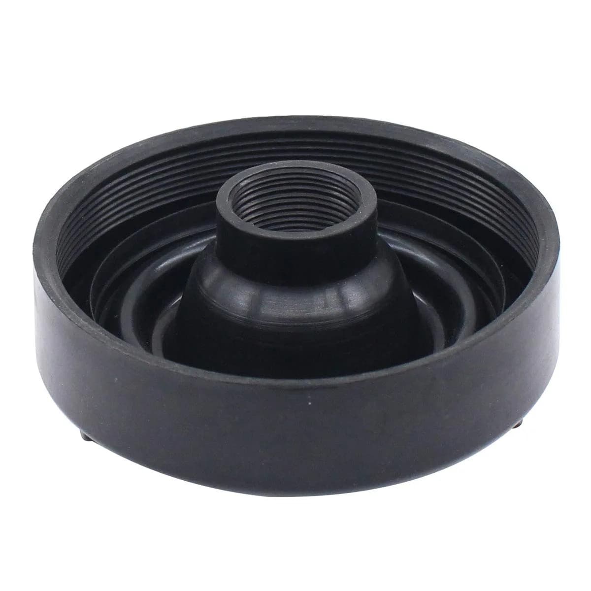 NewYall Headlight Dust Cover Cap Rubber Seal with 20mm Hole for LED Conversion (80mm Diameter) - view 2
