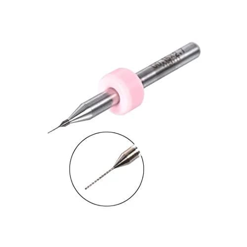 uxcell 0.15mm Tungsten Carbide PCB Micro Drill Bits 3mm (1/8") Shank, 38mm Length | 10 Pcs Set for Electronics & Woodworking thumbnail 4
