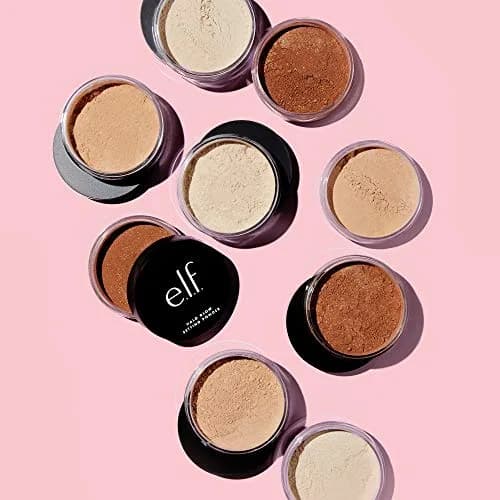 e.l.f. Halo Glow Soft Focus Setting Powder Deep 0.24 oz (6.8 g) | Vegan & Cruelty-Free Loose Powder thumbnail 6