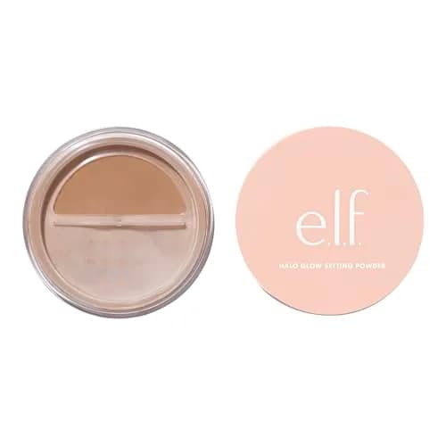 e.l.f. Halo Glow Soft Focus Setting Powder Deep 0.24 oz (6.8 g) | Vegan & Cruelty-Free Loose Powder thumbnail 1