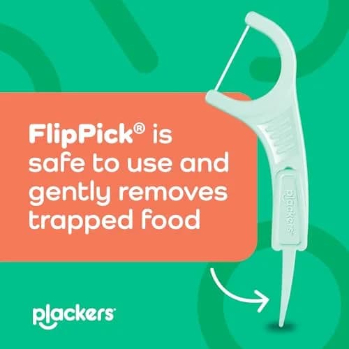 Plackers Micro Line Floss Picks, Intense Mint, 150 Count | PTFE-Free, Strong & Refreshing thumbnail 5