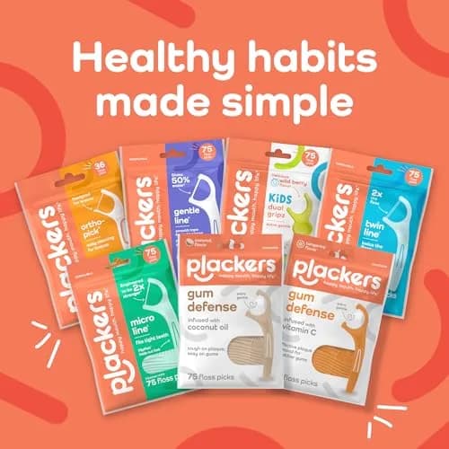 Plackers Micro Line Floss Picks, Intense Mint, 150 Count | PTFE-Free, Strong & Refreshing thumbnail 8