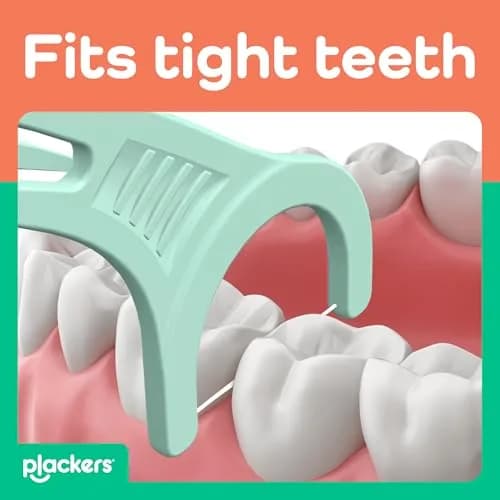 Plackers Micro Line Floss Picks, Intense Mint, 150 Count | PTFE-Free, Strong & Refreshing thumbnail 2
