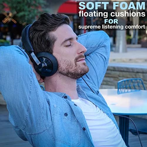 PHILIPS SHP6000 Wired Headphones Over Ear High Resolution Deep Bass | Studio Monitor & Mixing DJ Headset thumbnail 2