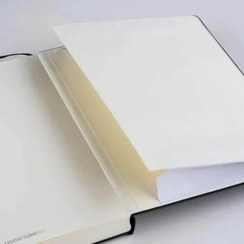 LEUCHTTURM1917 Notebook Hardcover Medium A5-251 Numbered Pages for Writing and Journaling (Powder, Ruled) | Premium A5 Journal for Daily Reflection thumbnail 7